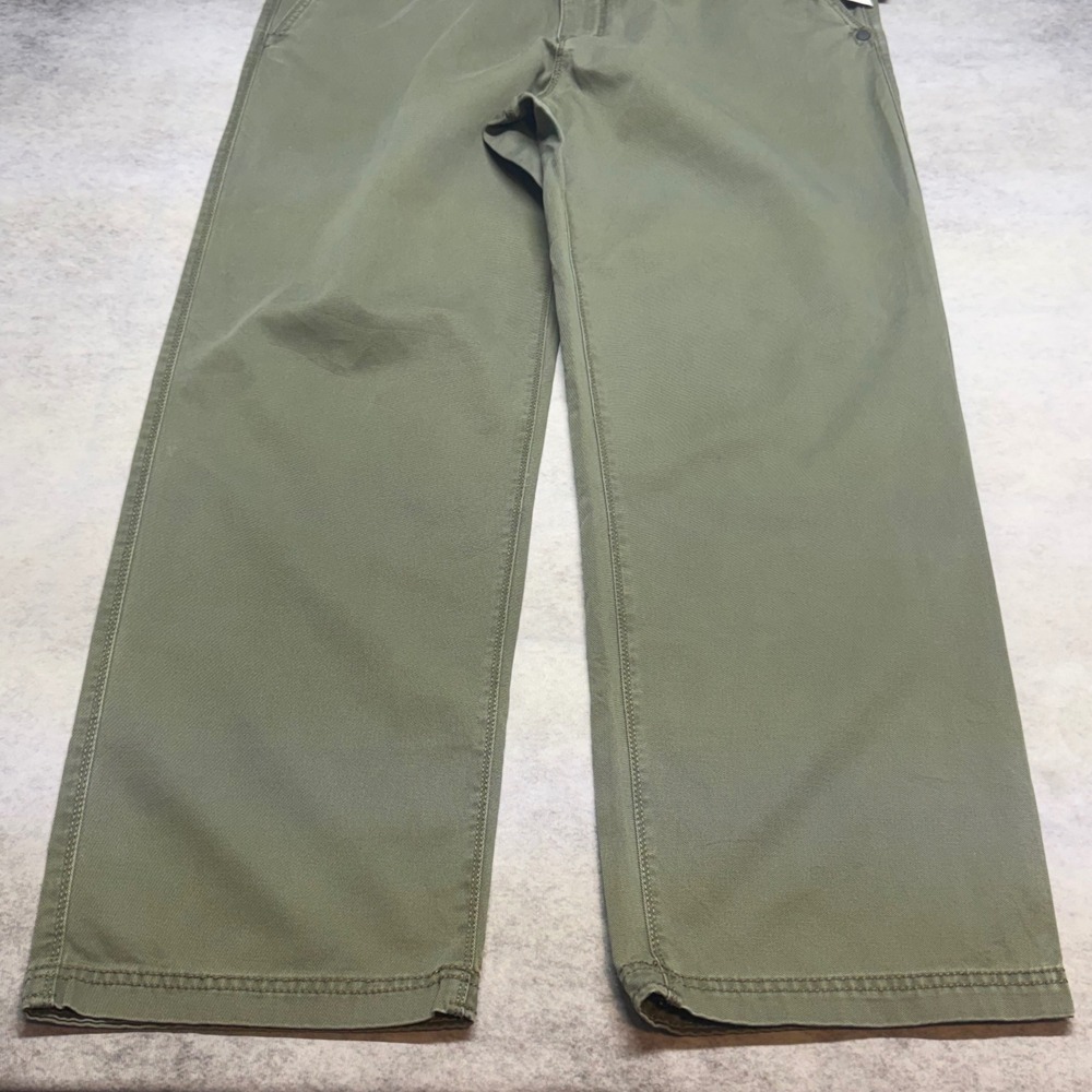 NWT Timberland Straight Fit Mens 40x32 Grape Leaf Green Cotton Chino Work Pants - Picture 11 of 11
